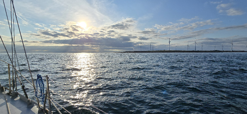 Rejs stażowy, wody pływowe